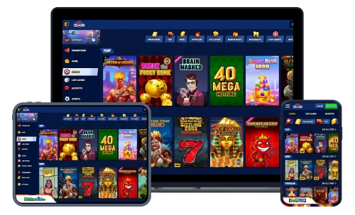 Capture d'écran de l'app BigClash Casino